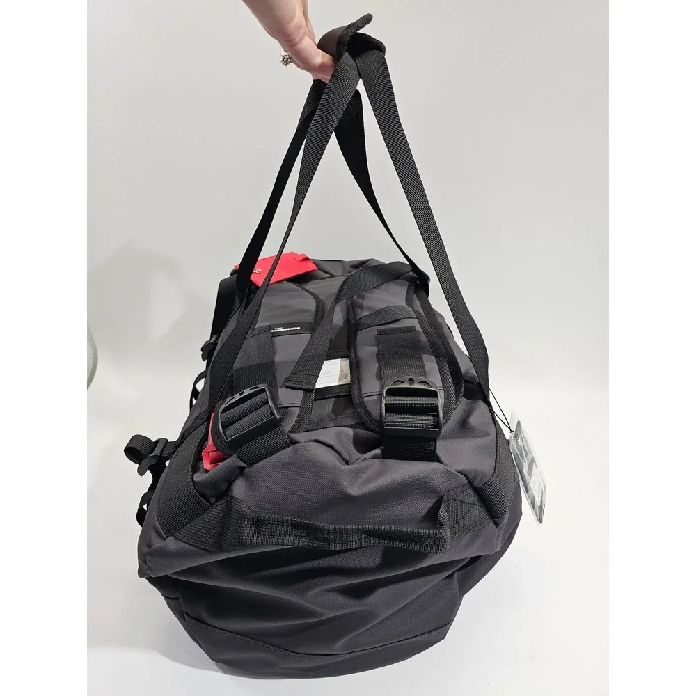 Ferrari Scudetto Duffle bag & backpack Shield Grey Convertible Travel Racing NWT